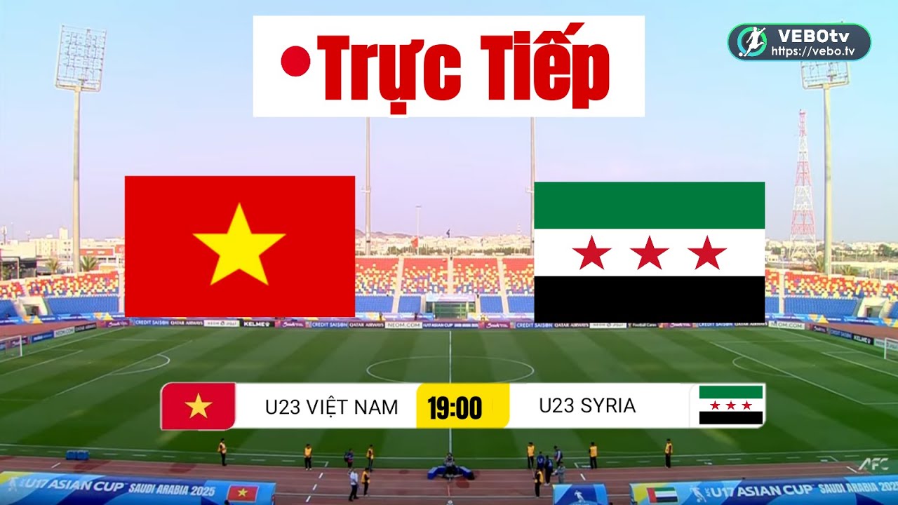 🔴Trực Tiếp|| U23 Việt Nam vs U23 Syria | 19h00 ngày 30/12 /2025||Simulation Video Games