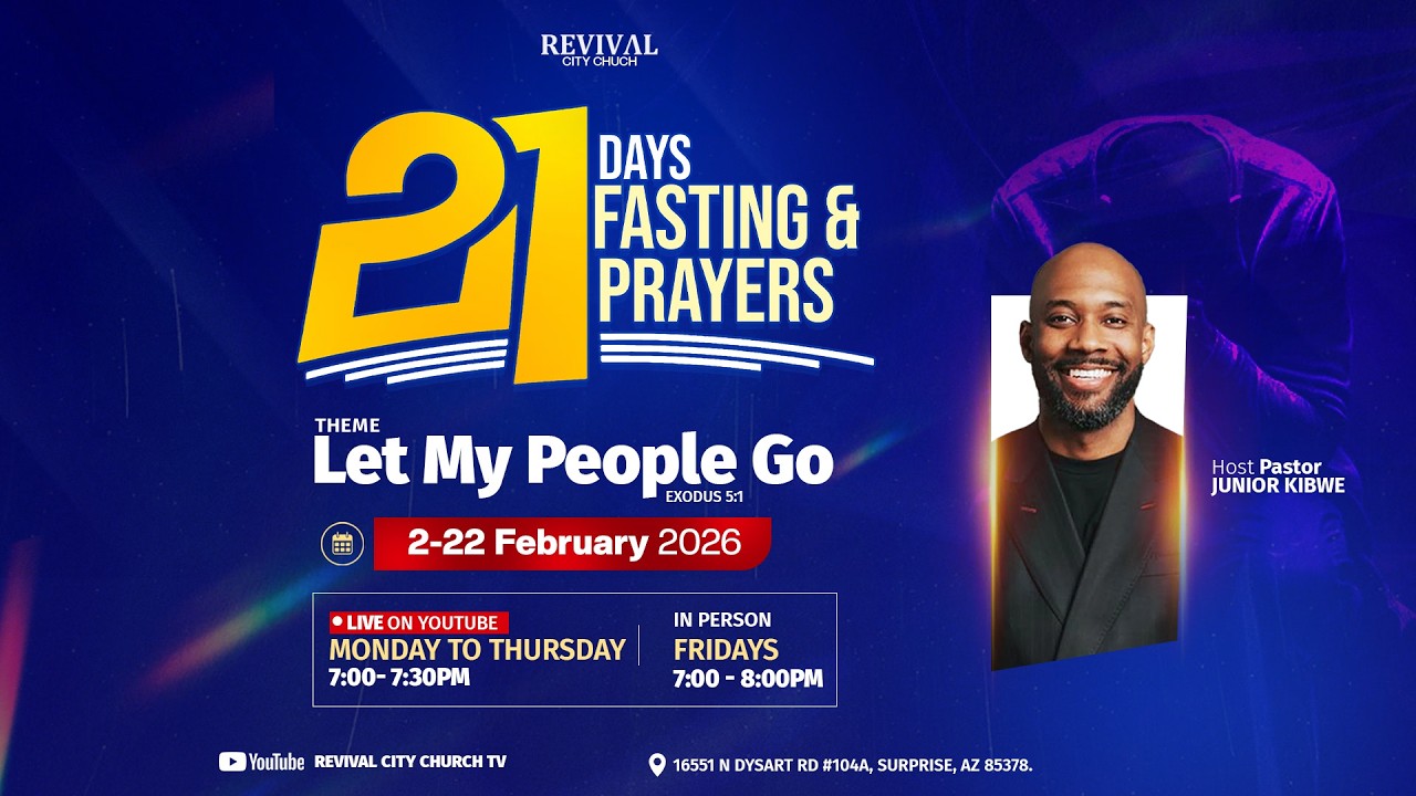 Day 15 of 21 Days of Prayer & Fasting