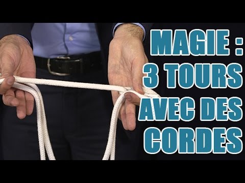 tour de magie avec une corde