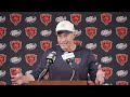 Ben Johnson on Bears' performance vs. Browns | Press Conference
