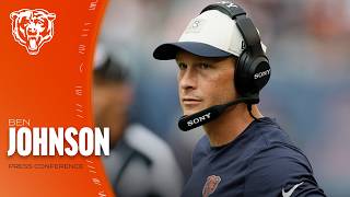 Ben Johnson on Bears' performance vs. Browns | Press Conference