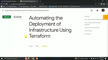 Automating the Deployment of Infrastructure Using Terraform GCP LAB Solution