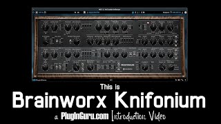 This is Brainworx Knifonium! ANALOG Synth in Software NIRVANA!! screenshot 3