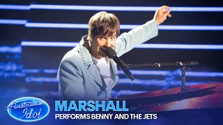 Marshall Performs Elton Johns Benny And The Jets | Australian Idol