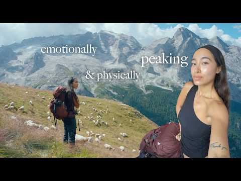 Solo backpacking through the Italian alps | Earthy Girl Diaries