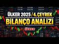 ULKER 2025 4. Çeyrek Finansal Analiz | Nakit, Borç ve Kâr