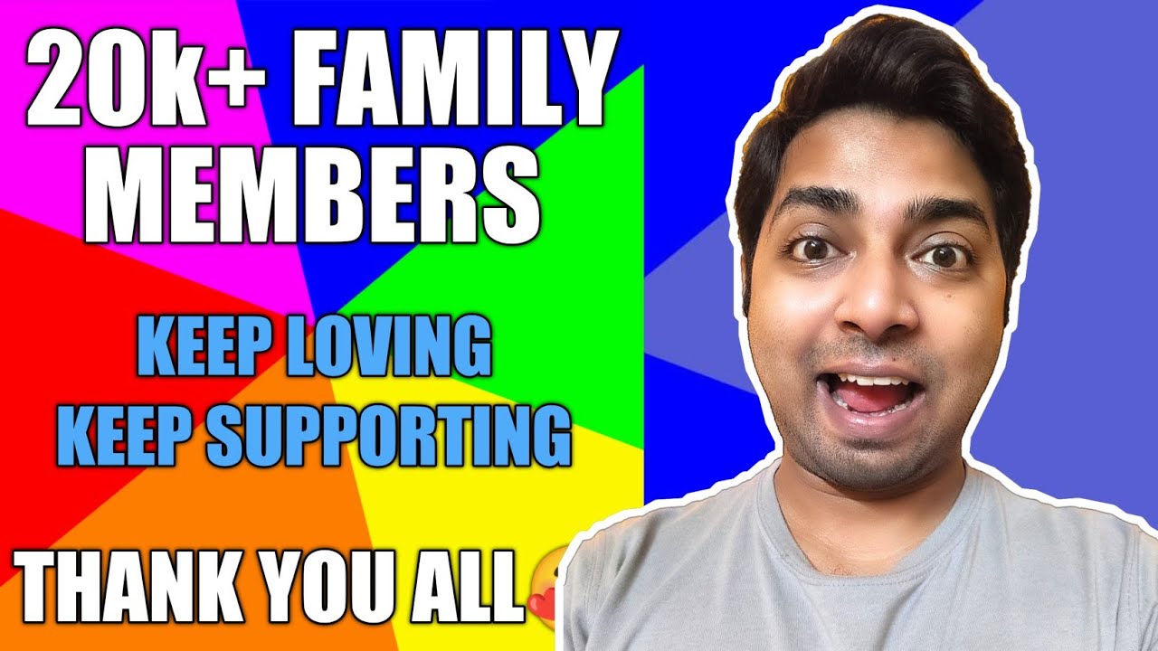 20K+ FAMILY MEMBERS | SPECIAL VIDEO | THANK YOU ALL | D ALEX' STORE🥰🥰🙏🙏