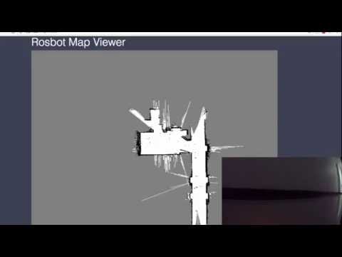 SLAM based on RosBot and ROS Hector Mapping with GoPro Session