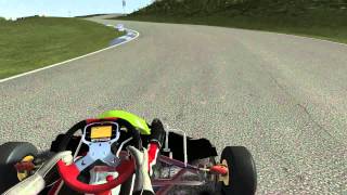 rFactor 2 - ISI Kart 125cc #56 - Atlanta Motorsports Park Kart Layout B