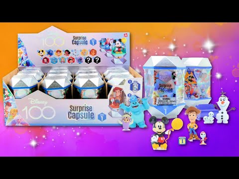 Unboxing a FULL CASE of Disney 100 Surprise Capsules! ✨🏰 Series