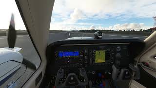 @Dalton-Flightsimclips | Alaska, left engine failure, emergency landing Beechcraft Baron G 58 😲❗