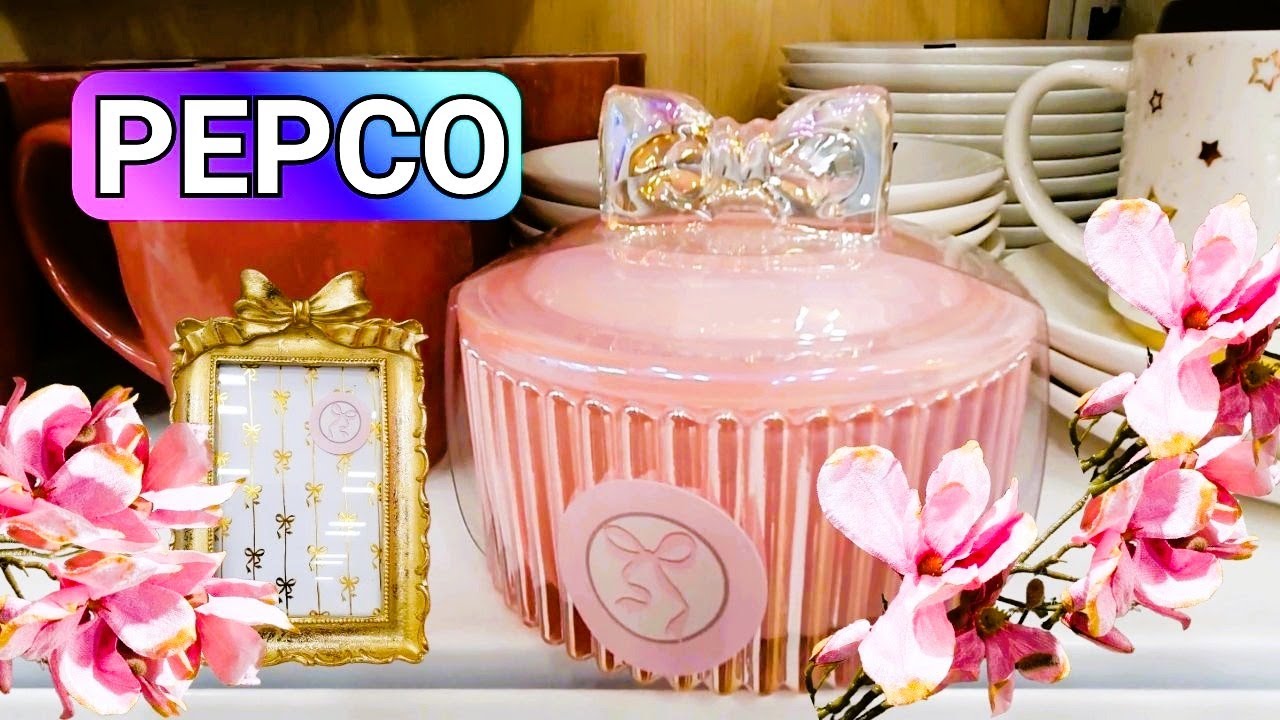 PEPCO NOWOŚCI KUCHNIA • Kolekcja z Kokardką Ryflowane Szkło i Hity Dekoracji