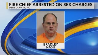 Former Dent County Fire Chief charged with child sex crimes