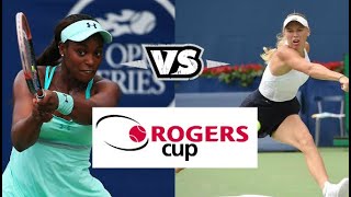 Wozniacki vs Stephens ● 2017 Toronto (SF) Highlights