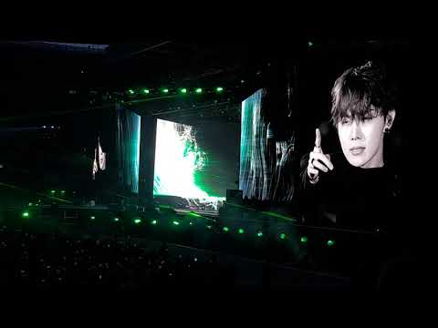 FANCAM BTS OUTRO TEAR IN PARIS SPEAK YOURSELF WORLD TOUR 