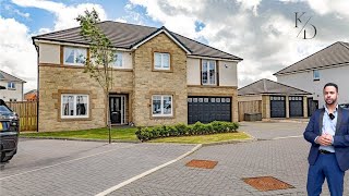 INSIDE Taylor Wimpey - THE 'BUCHANAN' - Showhome Tour -Castle Gate - NEWTON MEARNS - New Build UK