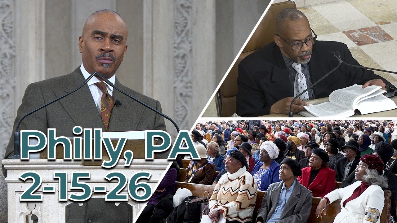 First Church TOG Broadcast February 15th, 2026 Sunday AM Edited With Scriptures HQ Campus Site