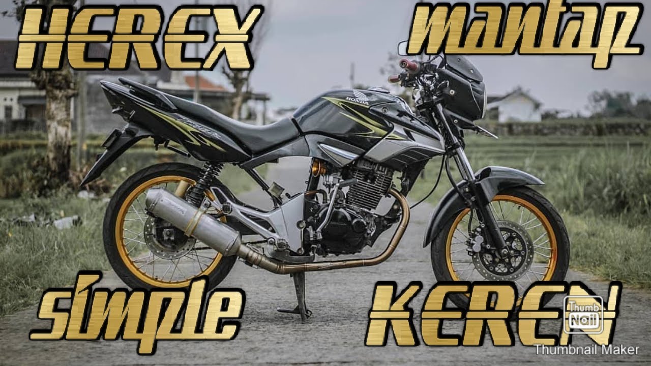 INSPIRASI MODIFIKASI HEREX CB GL MP TIGER YouTube