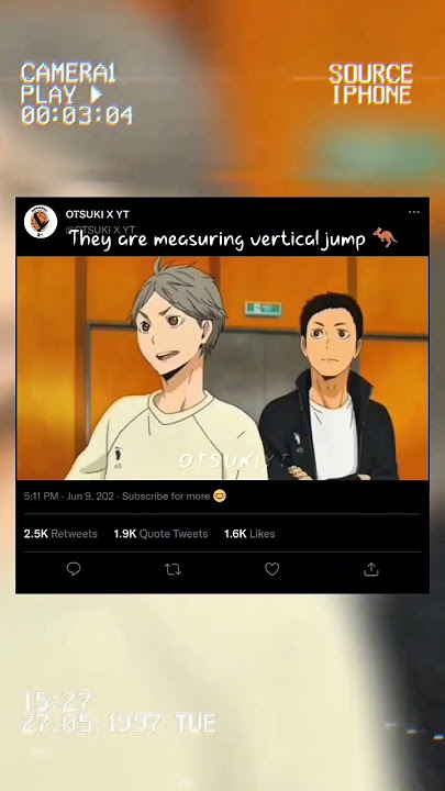 They are measuring vertical jump ๐ฆ#haikyuu #hinata #kageyama #sugawara #nishinoya #shorts