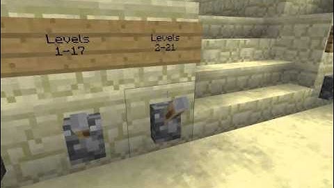 Minecraft RedStone-Adjustable Level Enchanting Room!