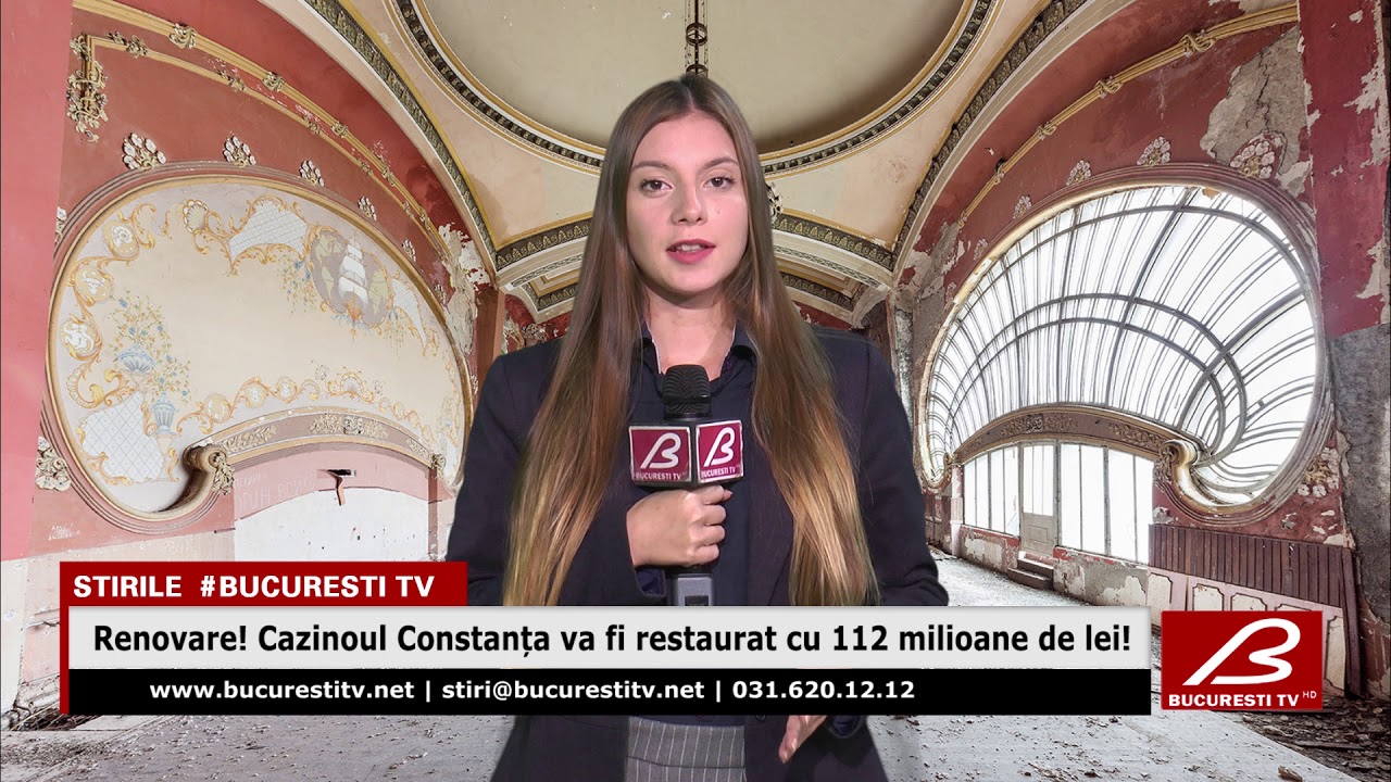 Renovare Cazinoul Constanta Va Fi Restaurat Cu 112 Milioane De Lei Youtube