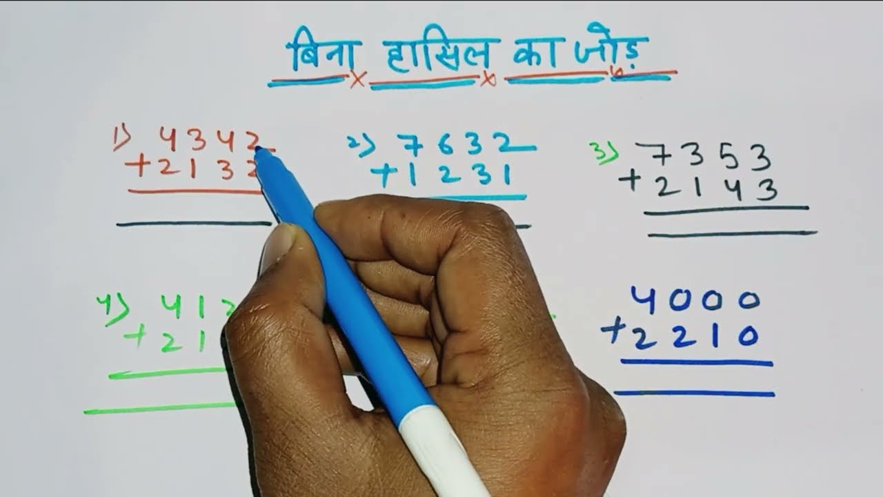Addition Without Carry Made Easy | बिना हासिल जोड़ सीखें | FirstMaths 
