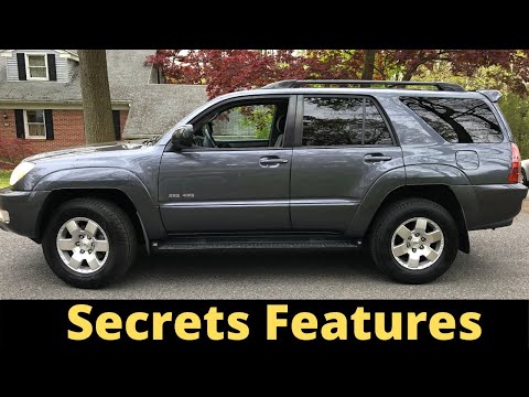 Toyota 4Runner Hidden Secrets