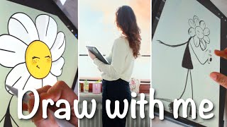 Draw with me 🌼 From Sketch in Procreate to Upload on RedBubble