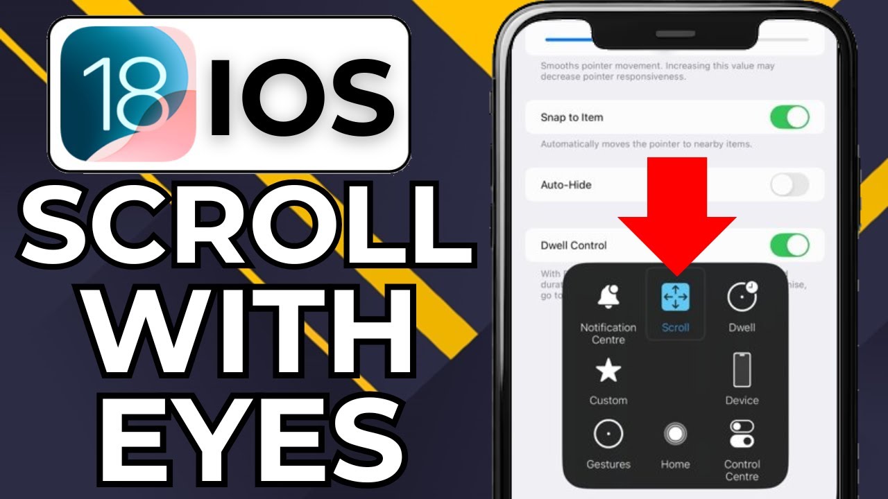 Ios Interface Scroll HOW TO SCROLL WITH YOUR EYES ON IPHONE IOS 18 (2026) - YouTube