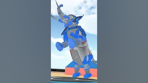 Elephant Robot Vs Lion Robot Transform War: Multi Animal Robot Car Game 2023 - Android iOS Gameplay