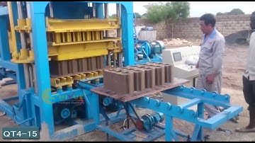 Shiyue QT4 -15 automatic hollow block making machine