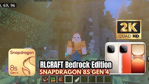 Minecraft RLCraft Bedrock Edition | Snapdragon 8s Gen 4 iQOO Neo 10 Gameplay Test