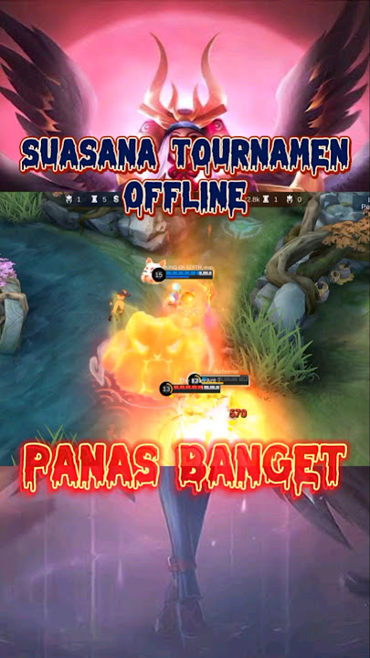 gila banget suasana tournamen offline #mobilelegends #tournament #gaming #shorts #trending