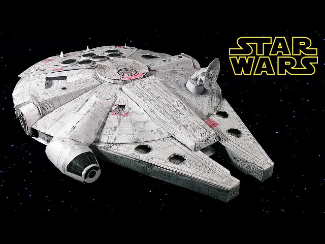 How to make Millennium Falcon from Star Wars class=