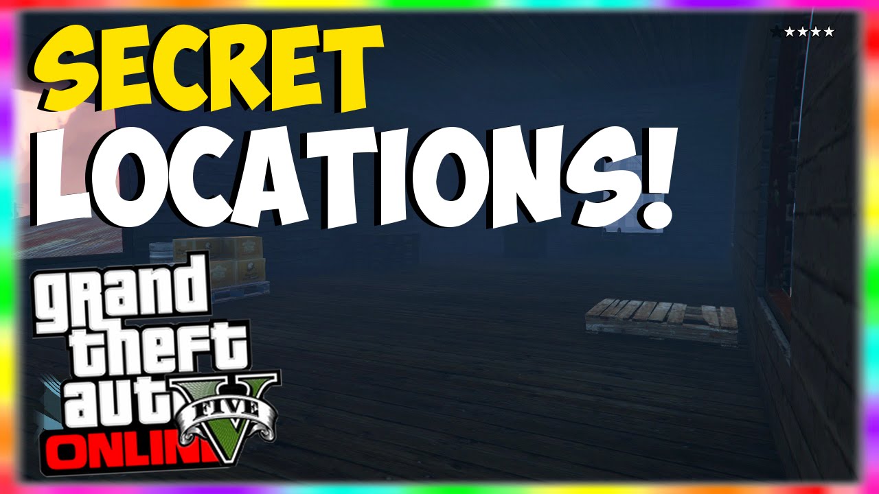 GTA 5 Secret Locations Hidden "Airport Building & Warehouse Hideout" GTA 5 Online Secret Spots