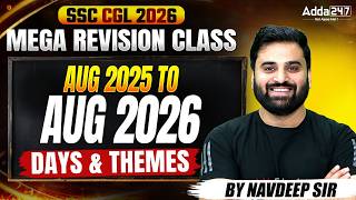 Complete 1 Year Days and Themes 2025-26 | SSC CGL Important Days & Themes MCQs | by Navdeep Sir