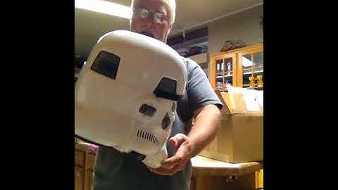 Assembling an AM 4.5 Stormtrooper Helmet part 1