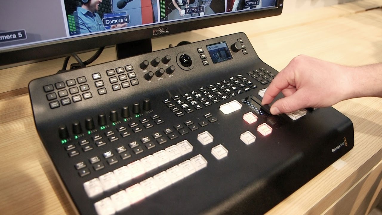 Blackmagic studio pro. Atem Television Studio.