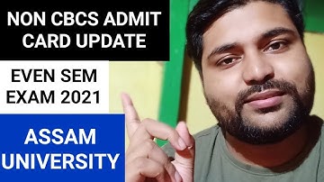TDC even sem admit card updates | Non cbcs | Assam University | Pranoy Roy