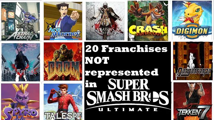 20 Franchises NOT Represented in Smash Bros Ultimate for DLC