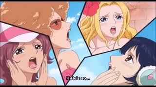 ONE PIECE おっぱい見えちゃうシーン  sexy ワンピース アニメ boobs