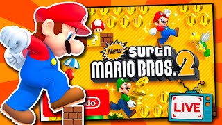 BTG LIVE - New Super Mario Bros. 2 (My first time playing through the game)
