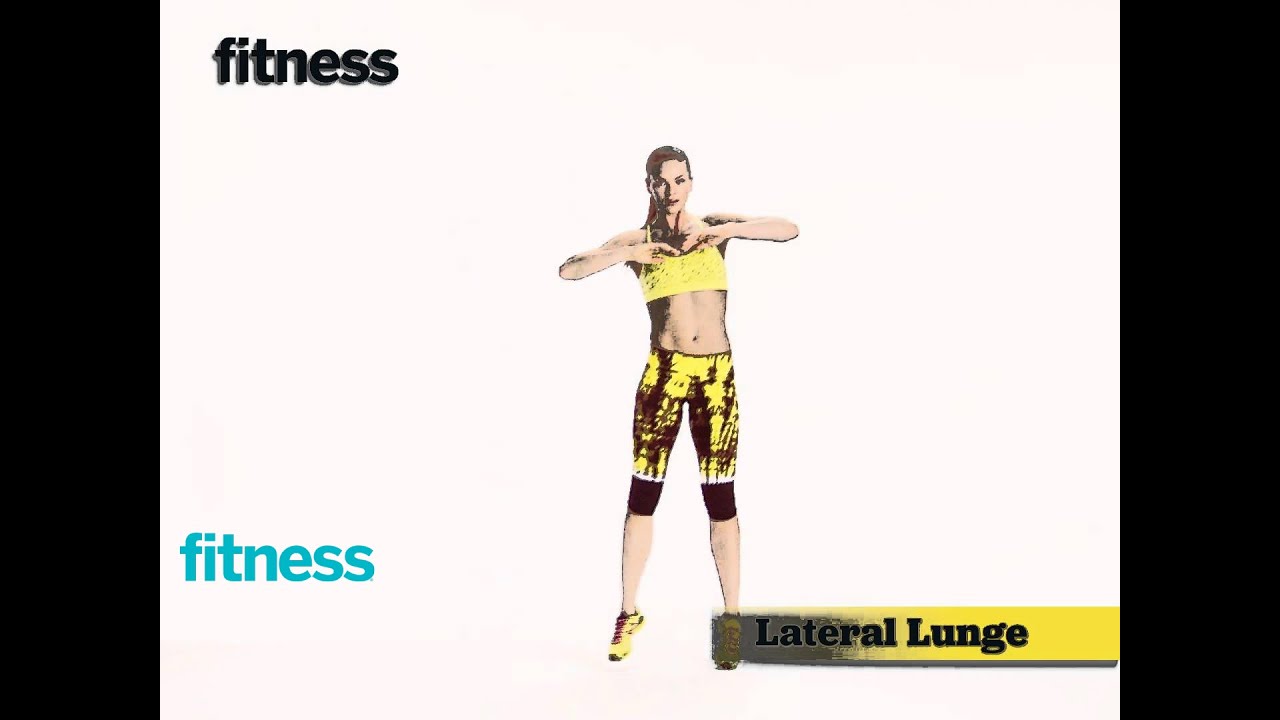 Plyometrics: Lateral Lunge | Fitness - YouTube