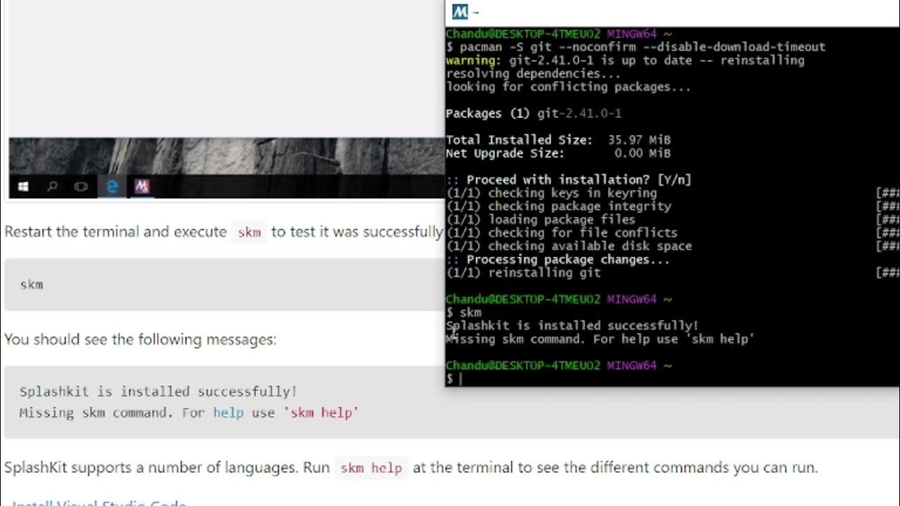 C++ Episode No : 1 | Setup env for c++ and practise basic commands ...
