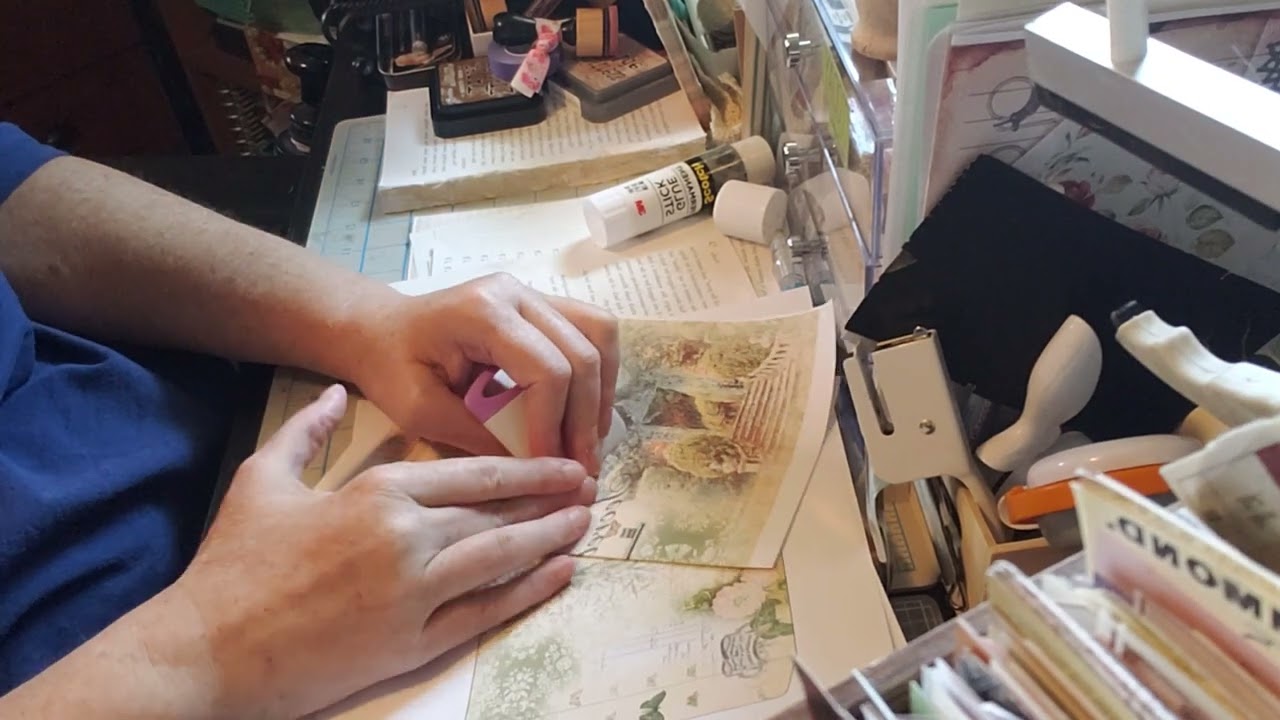 Creating a Junk Journal Folio from Junk Mail