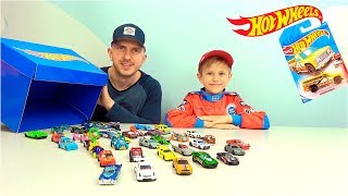 Hot Wheels БОЛЬШАЯ коллекция новинок 2019 года! Даник и папа принимают вызов! screenshot 5