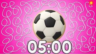 5 Minute Timer Bomb Football Cookies Countdown