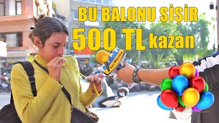 Bu Balonu Şi̇şi̇r 500 Tlyi̇ Kap - Sari Mi̇krofon