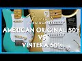 Fender Vintera vs Fender American Original Stratocaster