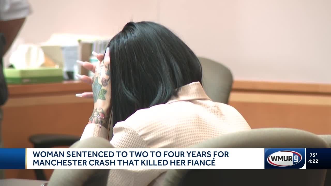 Woman sentenced to 2-4 years in prison for crash that killed fiancé ...